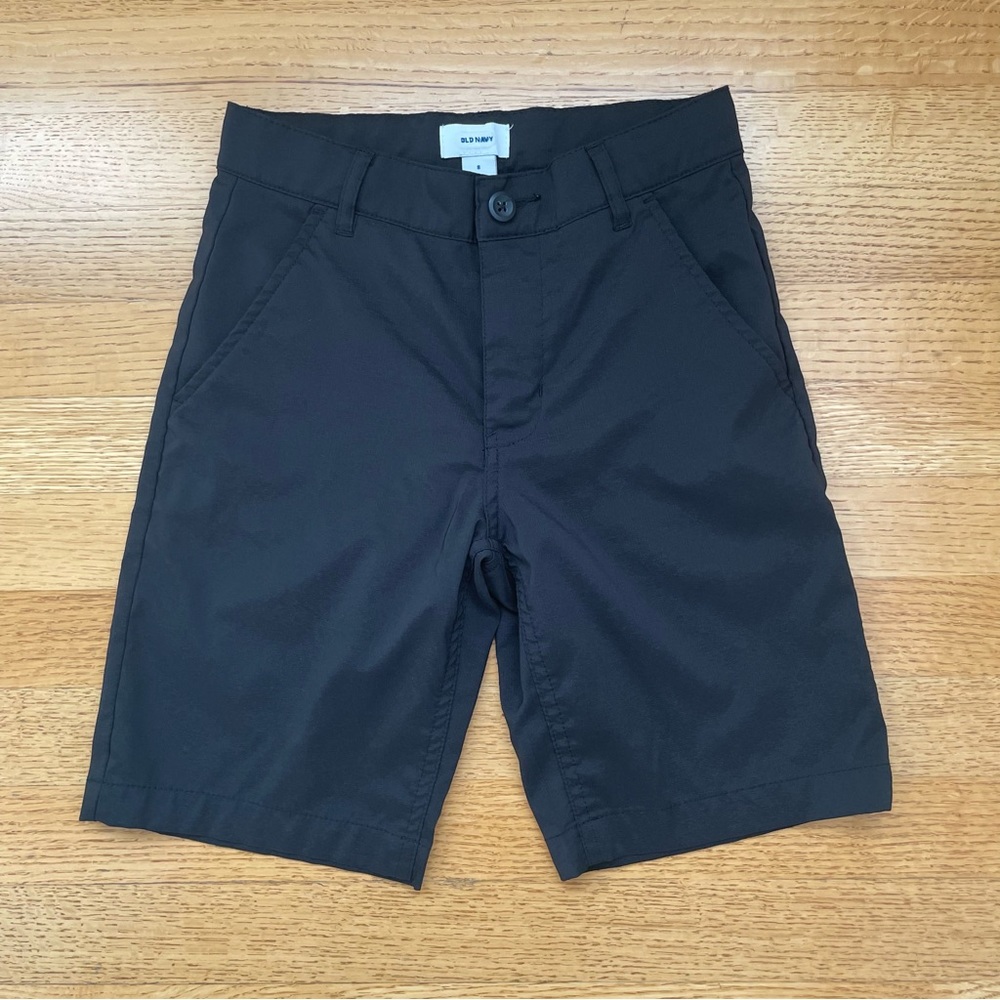 Old Navy Boys Uniform Tech Shorts in Black M